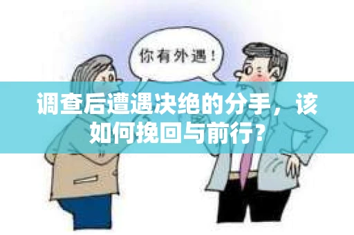 调查后遭遇决绝的分手，该如何挽回与前行？