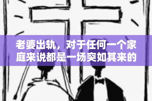 老婆出轨，对于任何一个家庭来说都是一场突如其来的风暴。面对这样的困境，如何挽回婚姻，重拾家庭的和谐，成为了许多人迫切想要了解的问题。今天，我们就来聊聊这个敏感而现实的话题——老婆出轨最好的挽回办法。