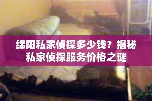 绵阳私家侦探多少钱？揭秘私家侦探服务价格之谜