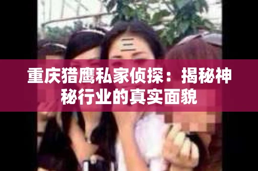重庆猎鹰私家侦探：揭秘神秘行业的真实面貌