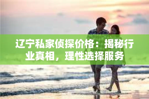 辽宁私家侦探价格：揭秘行业真相，理性选择服务