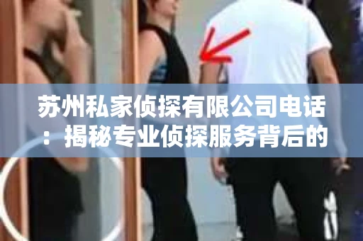 苏州私家侦探有限公司电话：揭秘专业侦探服务背后的故事