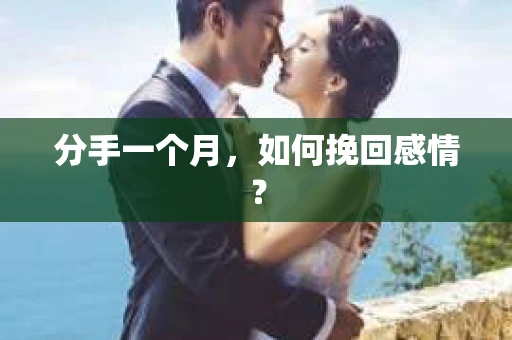分手一个月，如何挽回感情？