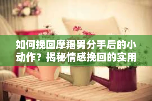 如何挽回摩羯男分手后的小动作?揭秘情感挽回的实用策略 如何挽回摩羯男分手后的小动作?揭秘情感挽回的实用策略