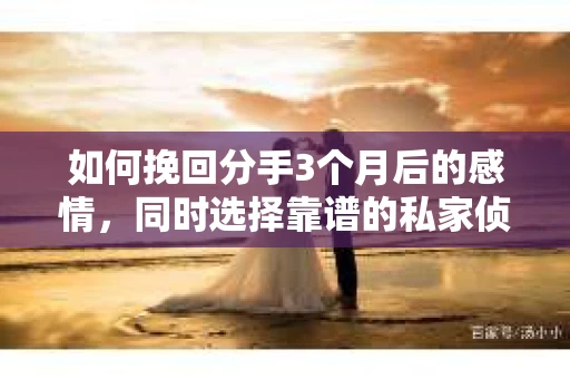 如何挽回分手3个月后的感情，同时选择靠谱的私家侦探社？