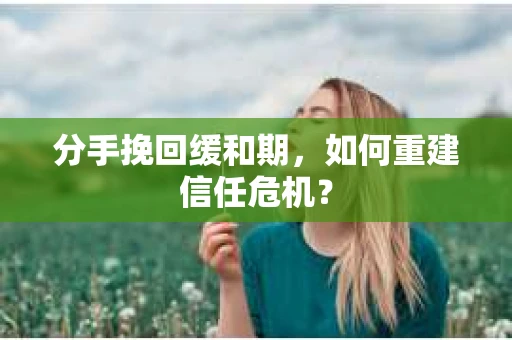 分手挽回缓和期,如何重建信任危机? 分手挽回缓和期,如何重建信任危机?